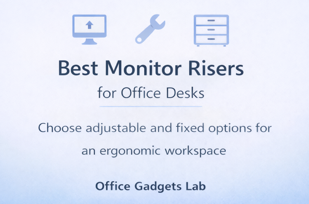 best_monitor_risers_for_office_desks
