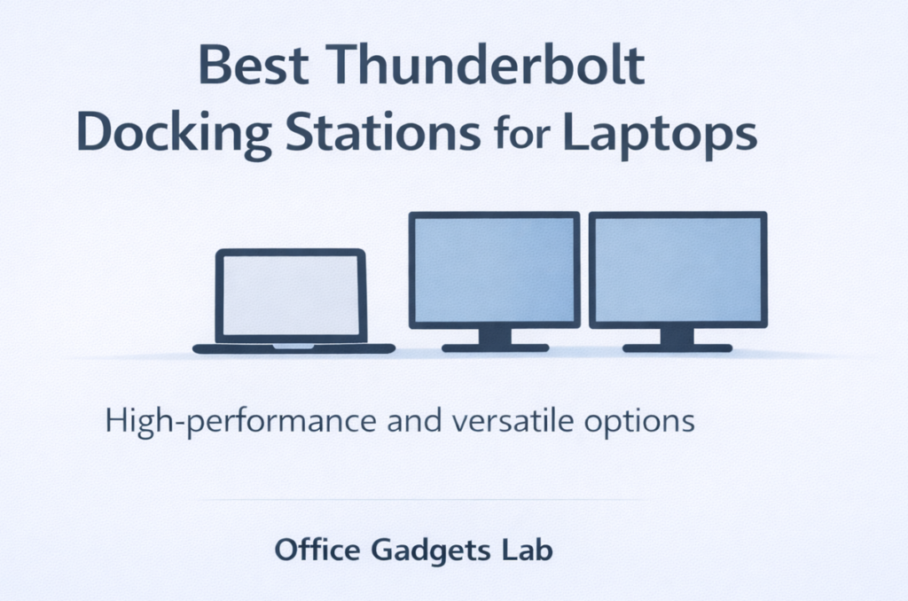 thunderbolt docking stations for laptops