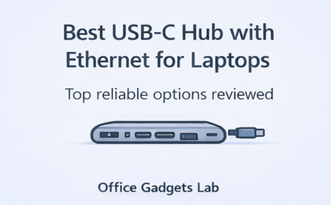 best usb-c hub with ethernet for laptops