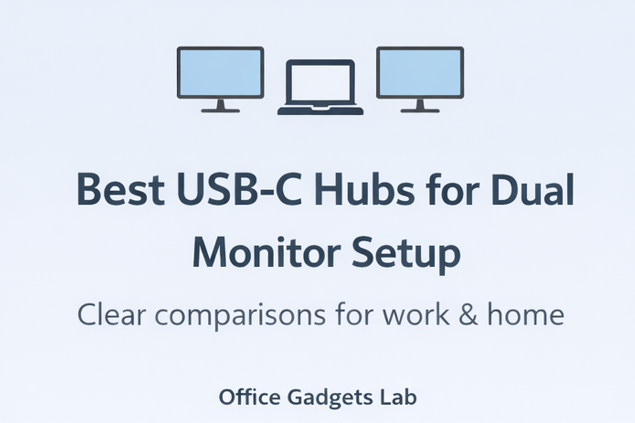 Best USB-C Hubs for Dual Monitor - Office Gadgets Lab