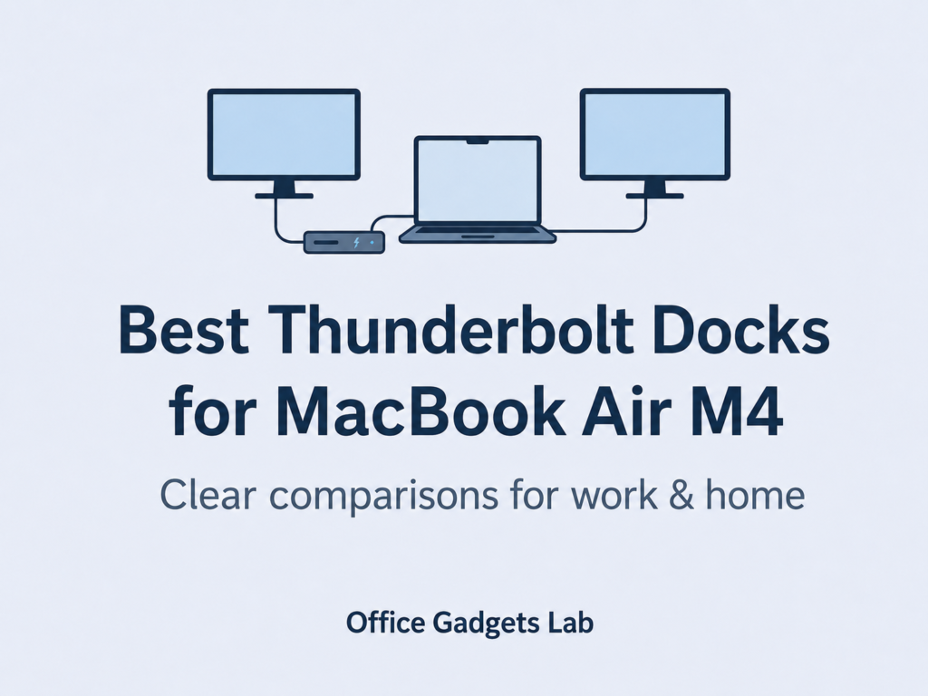 Best Thunderbolt Docks for MacBook Air M4