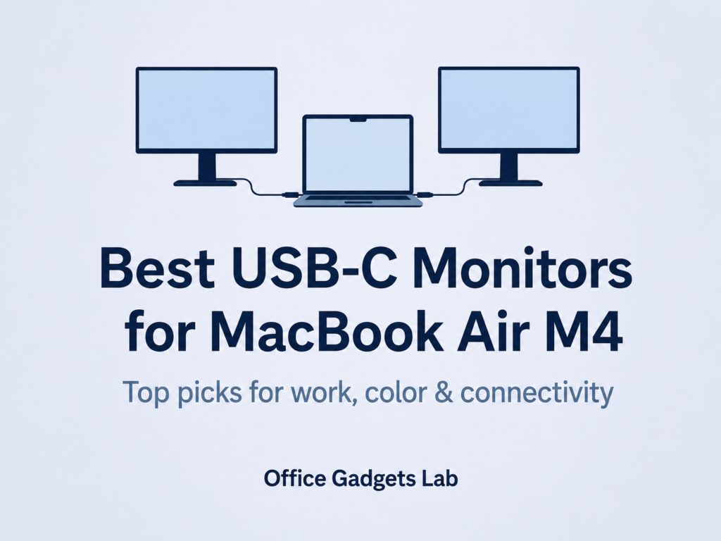 Best USB-C Monitors for MacBook Air M4 (2026)