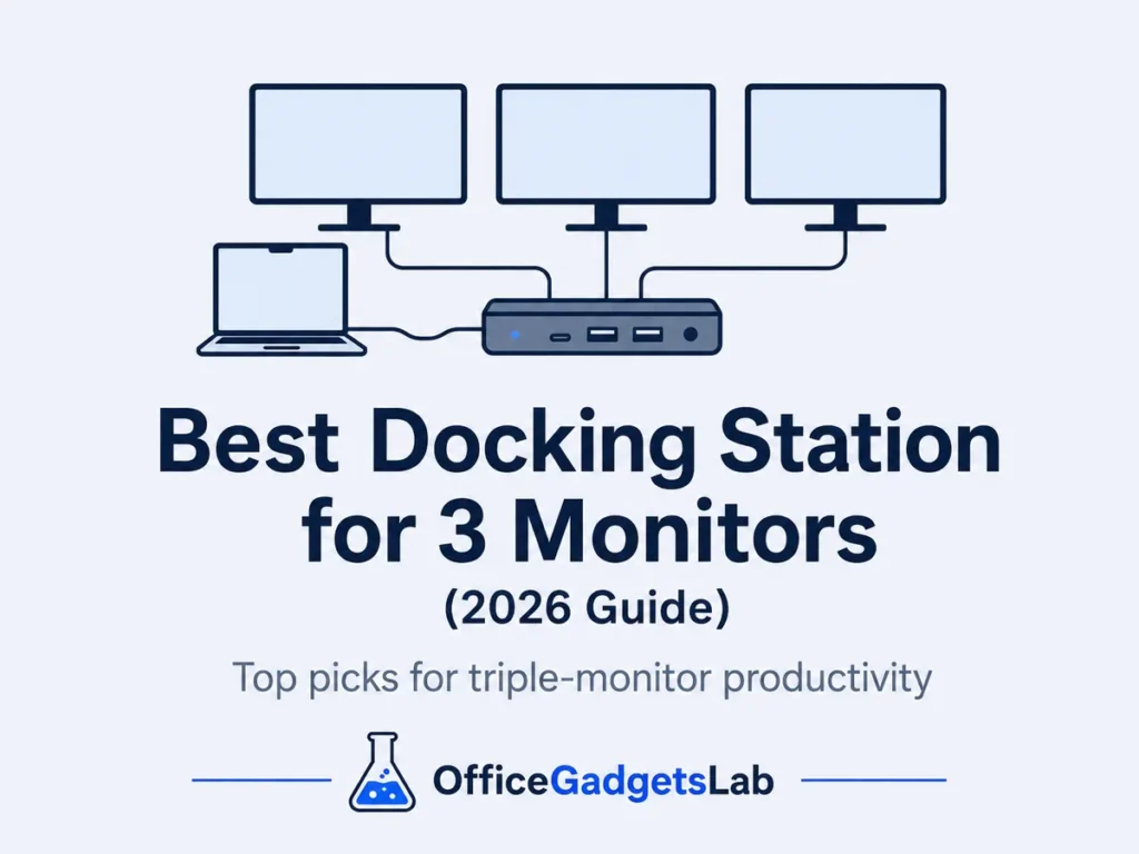 Best docking station for 3 monitors 2026