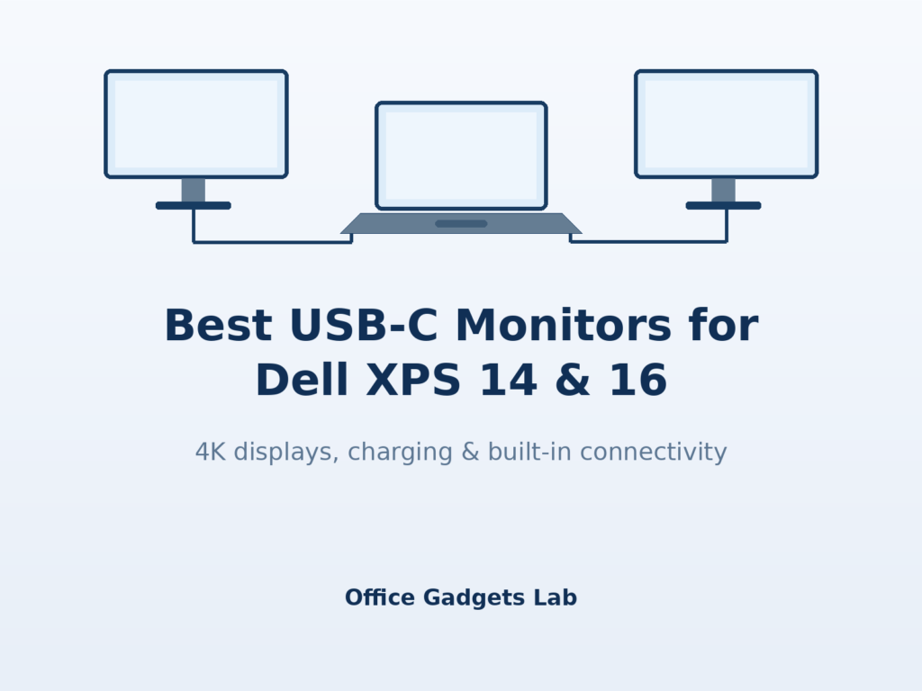 Best USB-C Monitors for Dell XPS 14 & 16 (2026)