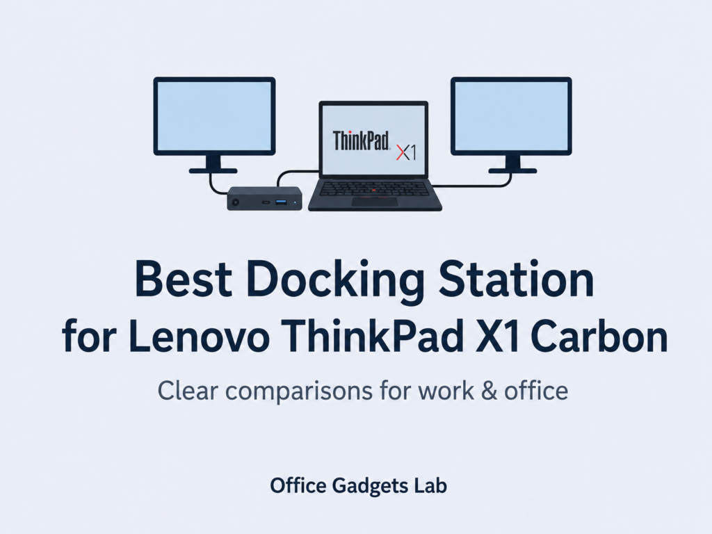 Best Docking Station for Lenovo ThinkPad X1 Carbon