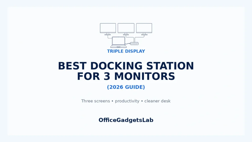 Best Docking Station for 3 Monitors (2026 Guide)