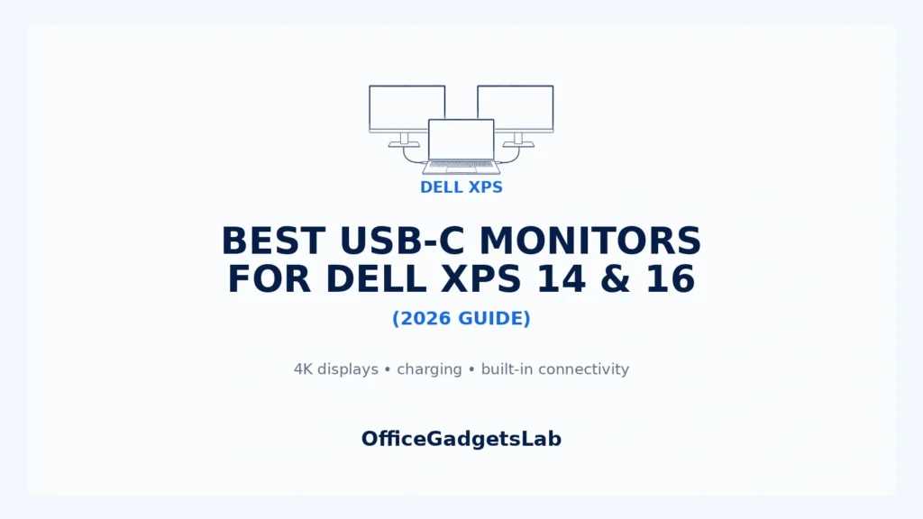 Best USB-C Monitors for Dell XPS 14 & 16 (2026)