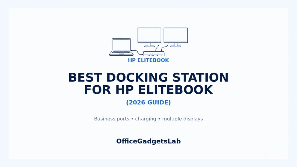 Best Docking Station for HP EliteBook (2026 Guide)