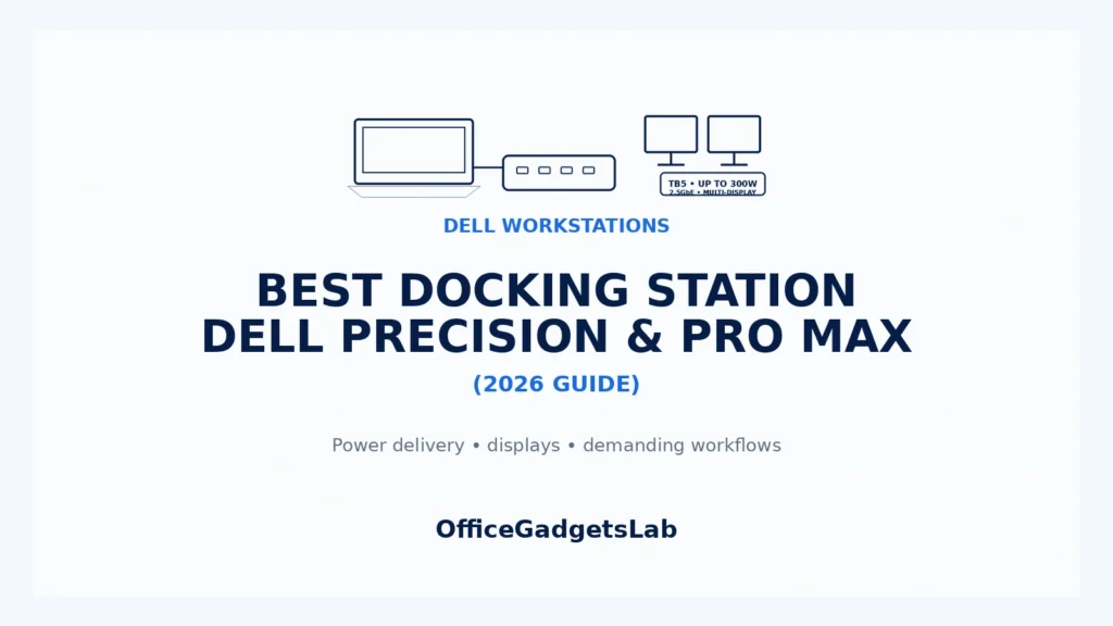 Best Docking Station for Dell Precision & Pro Max (2026 Guide)