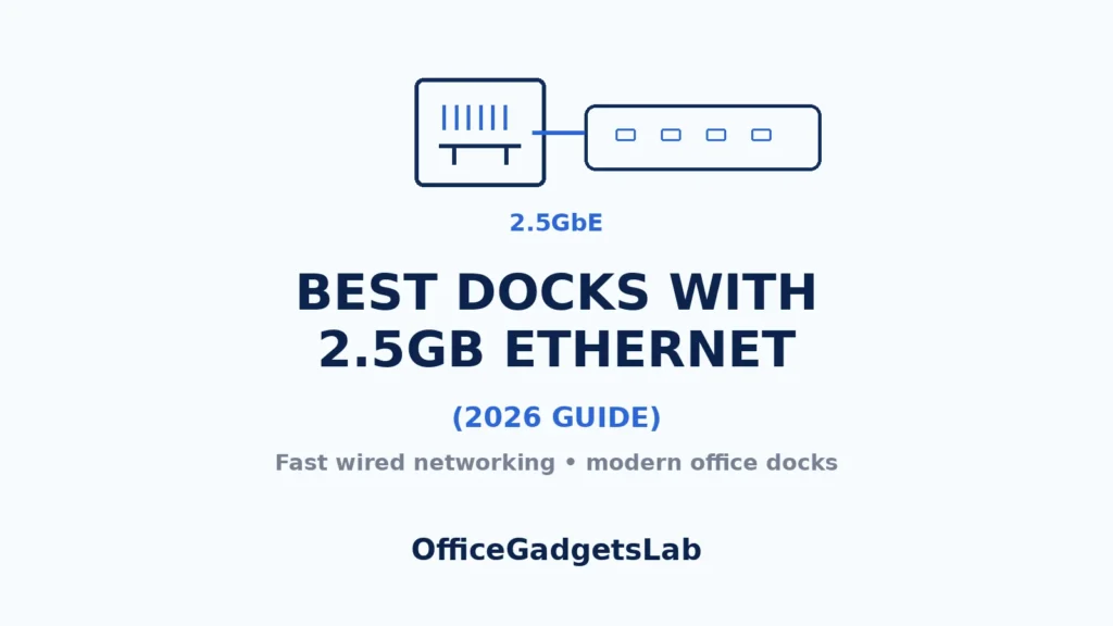 Best Docking Stations with 2.5Gb Ethernet (2026 Guide)