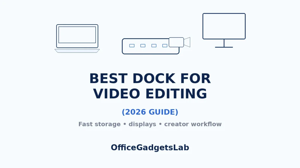 Best Docking Station for Video Editing (2026 Guide)