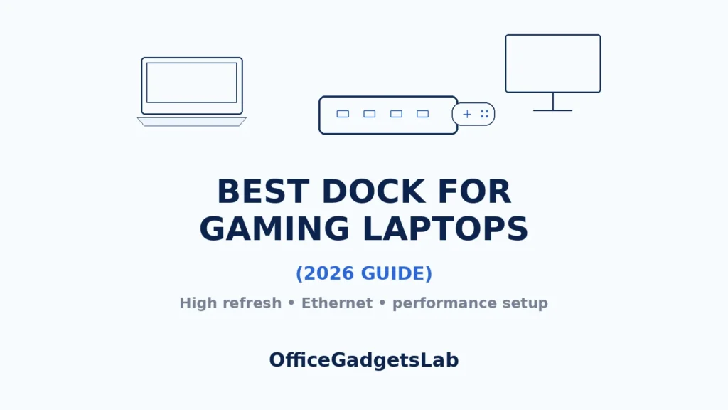 Best Docking Station for Gaming Laptops (2026 Guide)