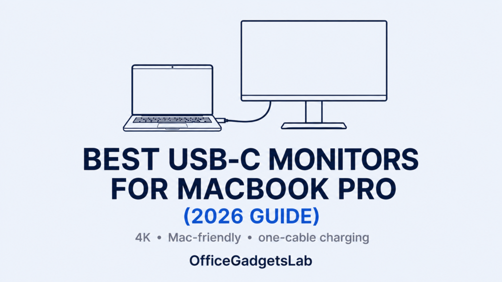Best USB-C Monitors for MacBook Pro (2026 Guide)