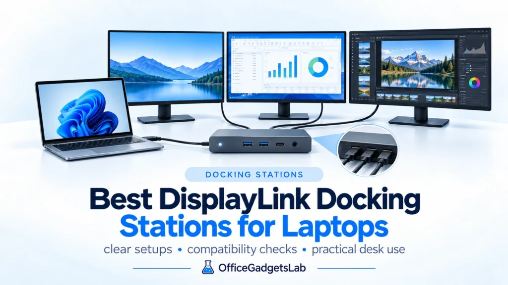 Best DisplayLink Docking Stations for Laptops (2026)
