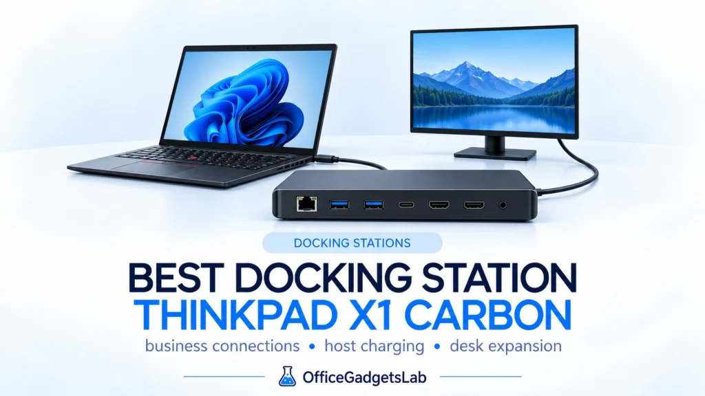 Best Docking Station for Lenovo ThinkPad X1 Carbon