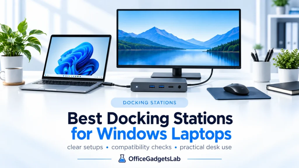 Best Docking Stations for Windows Laptops (Business & Home Office)