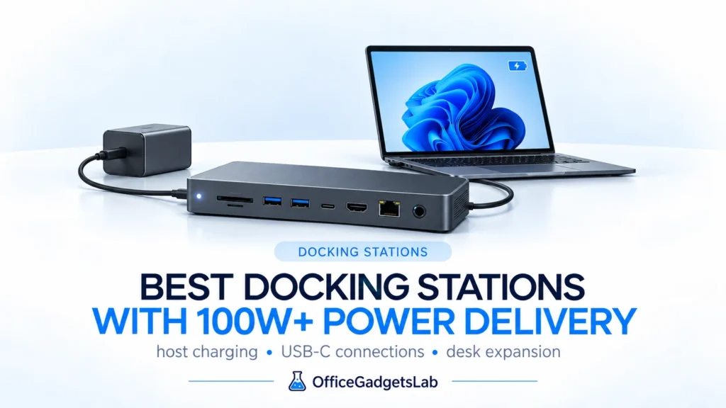 Best Docking Stations with 100W+ Power Delivery for Laptops (2026 Guide)