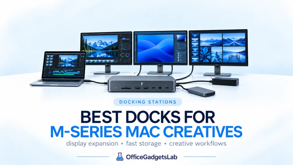 Best Docks for M-Series Mac Creative Workstations (Triple 4K Guide 2026)