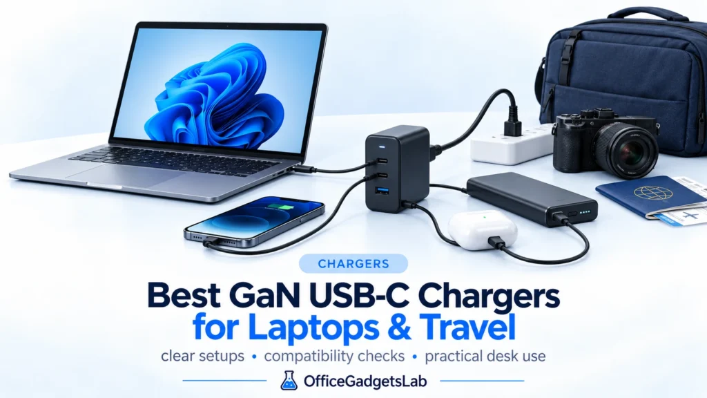 Best GaN USB-C Chargers for Laptops & Travel (2026 Guide)