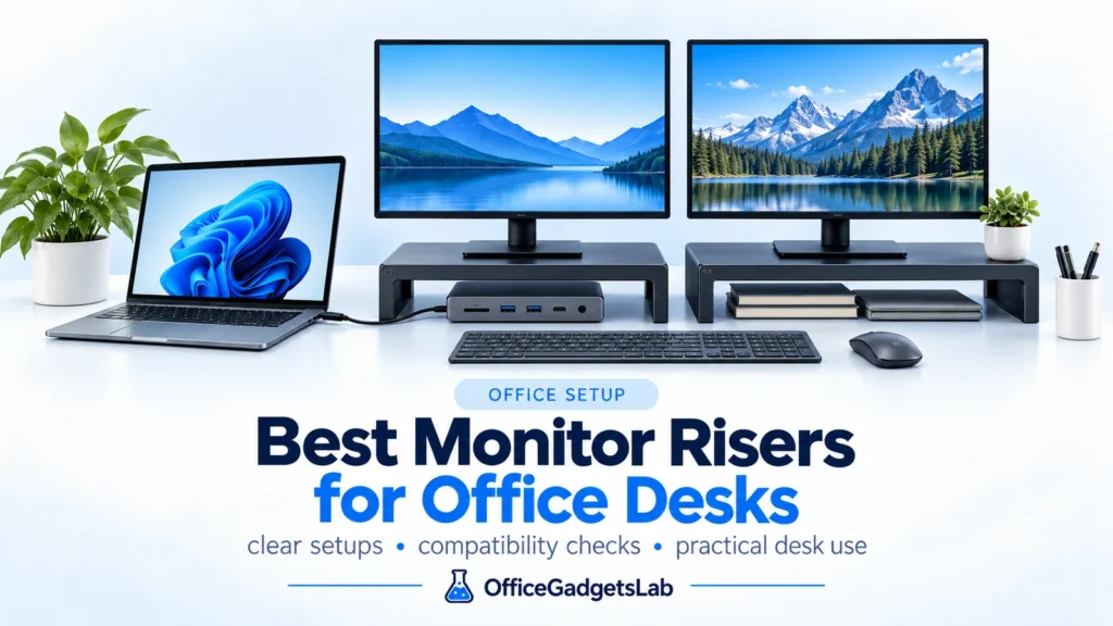 Best Monitor Risers for Office Desks