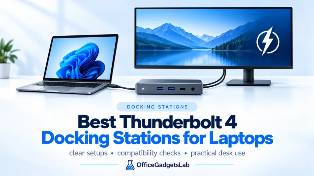 Best Thunderbolt 4 Docking Stations for Laptops