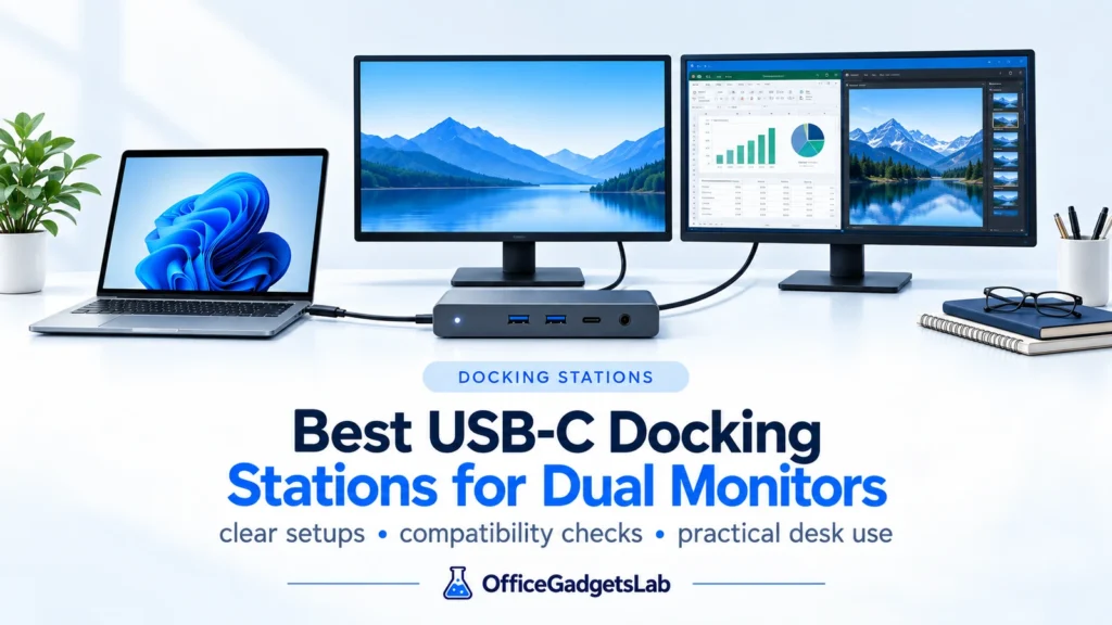 Best USB-C Docking Stations for Dual Monitors (2026)
