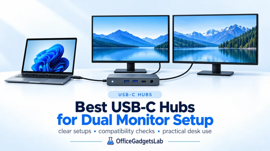 Best USB-C Hubs for Dual Monitor Setup (2026 Guide)