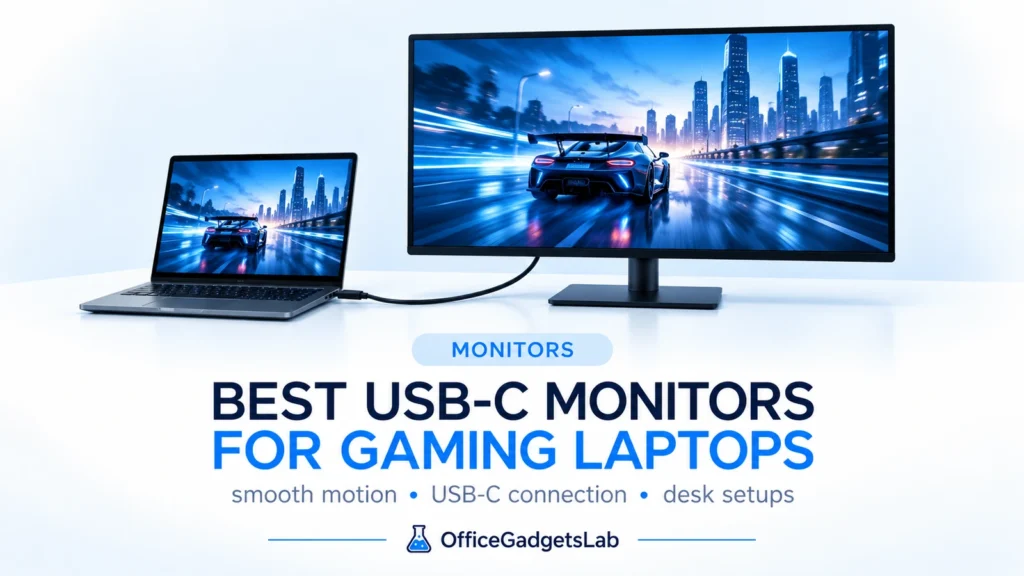Best USB-C Monitors for Gaming Laptops (2026 Guide)