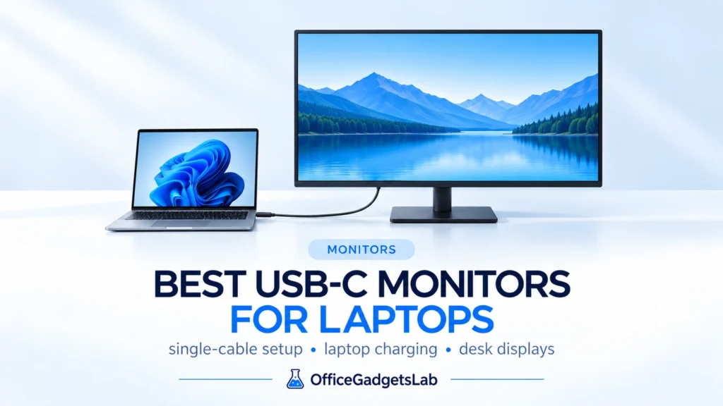 Best USB-C Monitors for Laptops (2026 Guide)