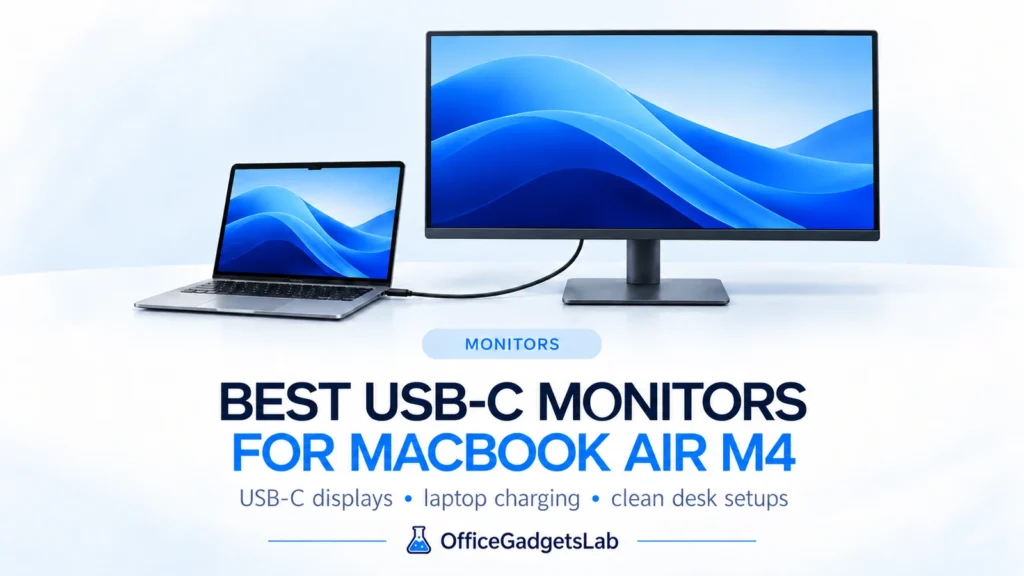 Best USB-C Monitors for MacBook Air M4 (2026)
