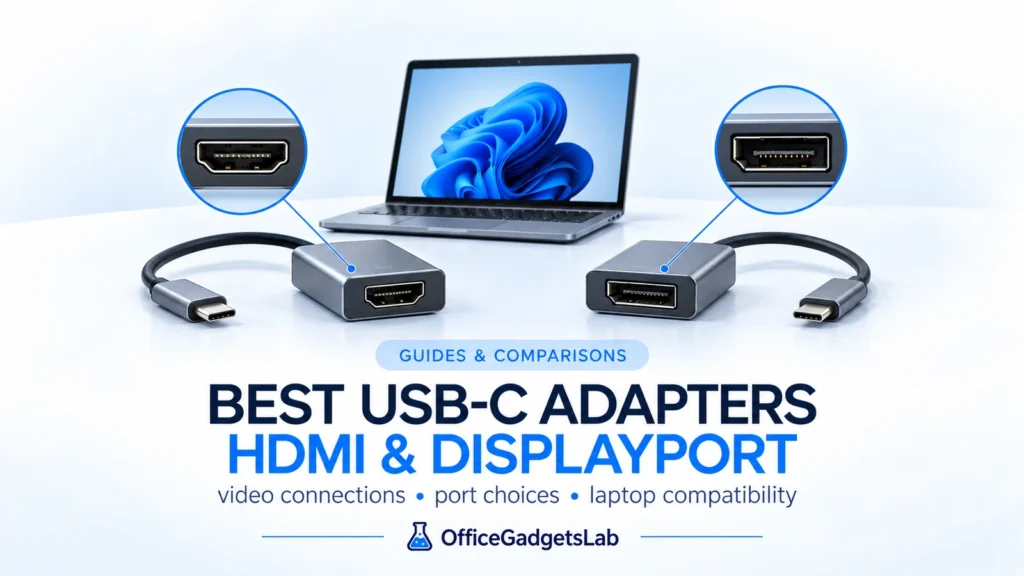 Best USB-C to HDMI & DisplayPort Adapters for Laptops (2026 Guide)