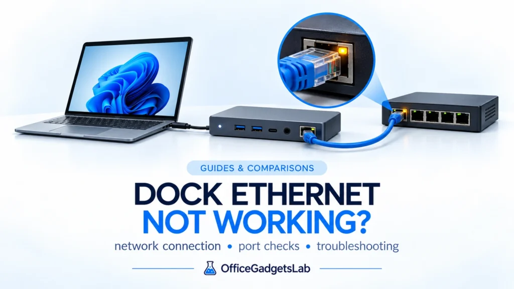 Docking Station Ethernet Not Working? Complete Fix Guide (2026)