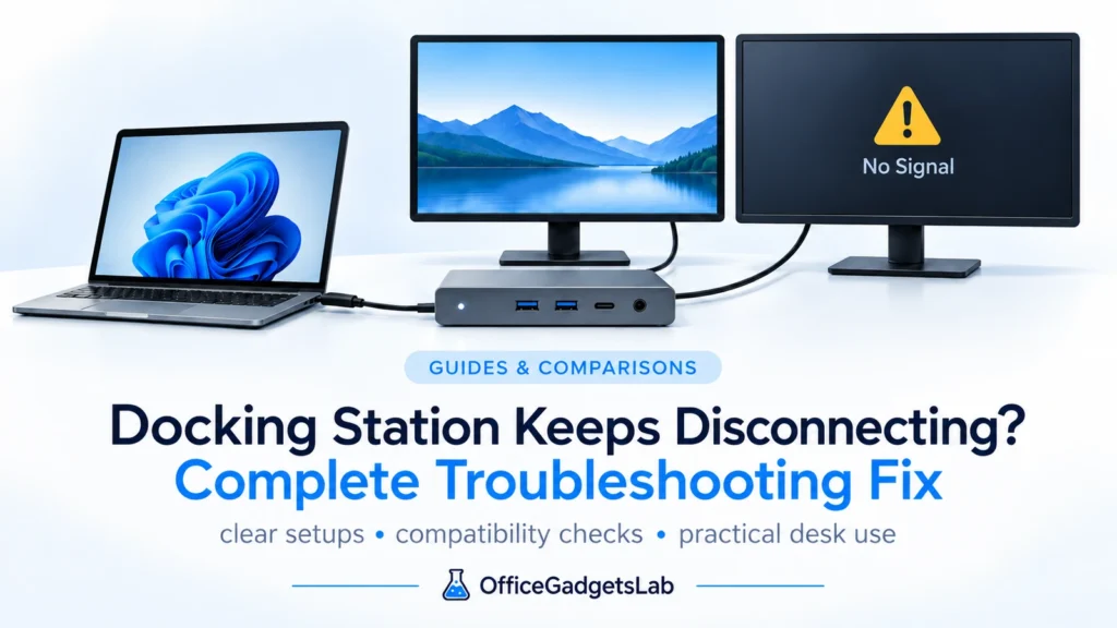 Docking Station Keeps Disconnecting? Complete Fix Guide (2026)