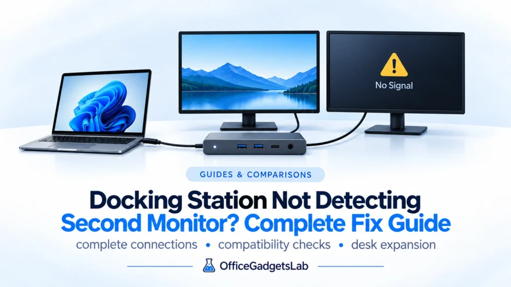 Docking Station Not Detecting Second Monitor? Complete Fix Guide