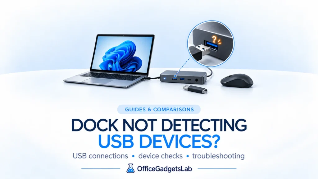 Docking Station Not Detecting USB Devices? Complete Fix Guide