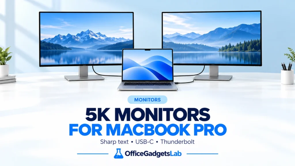 Best 5K Monitors for MacBook Pro (2026 Guide)
