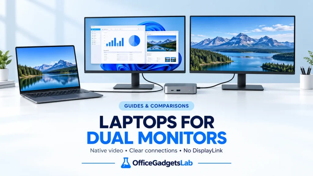 Best Laptops for Dual External Monitors Without DisplayLink (2026 Guide)