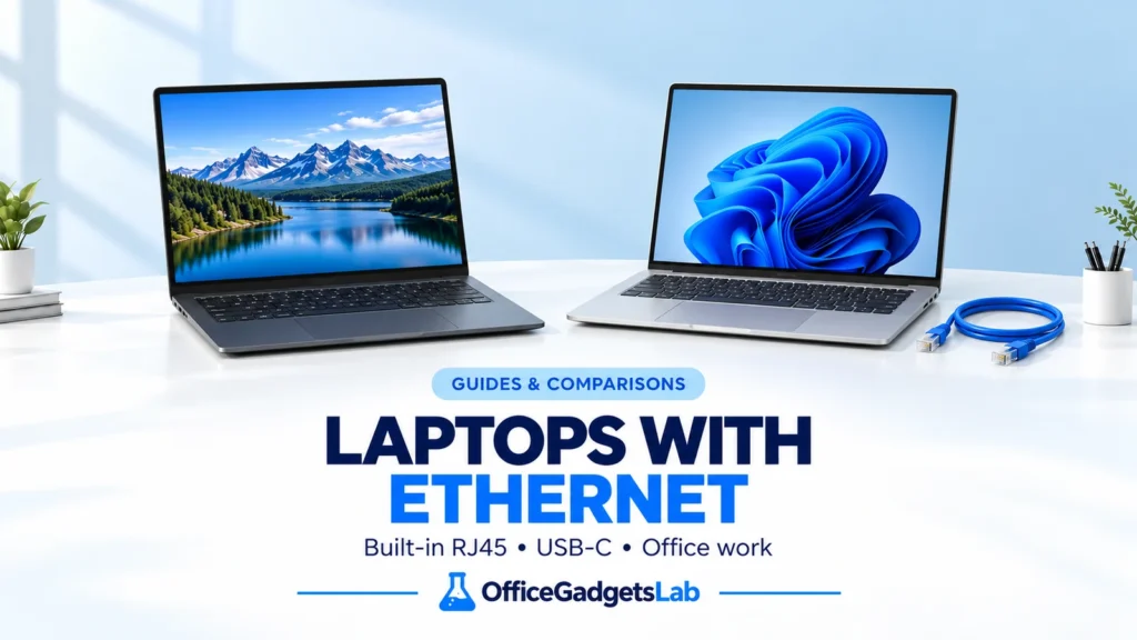 Best Laptops with Ethernet Ports (2026 Guide)