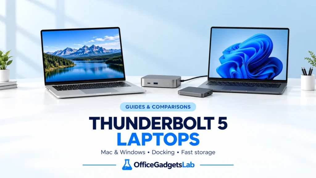 Best Laptops with Thunderbolt 5 (2026 Guide)