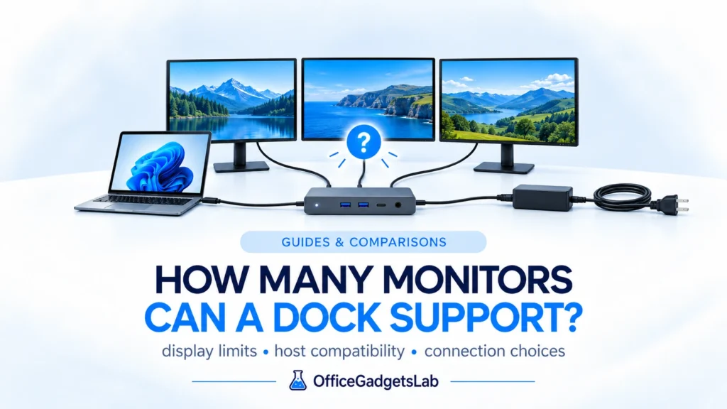 How Many Monitors Can a Docking Station Support? (2026 Guide)