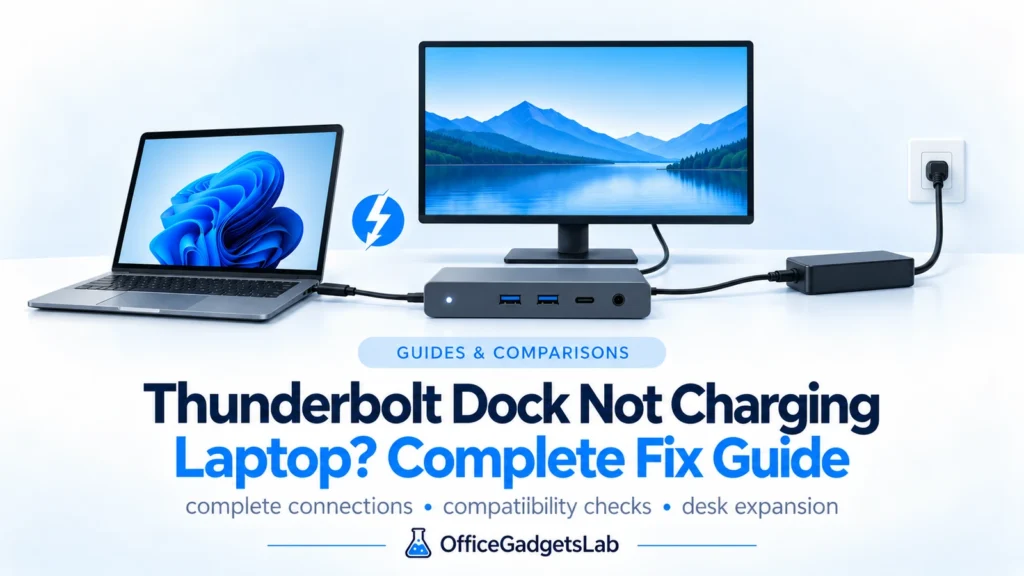 Thunderbolt Dock Not Charging Laptop? Complete Fix Guide