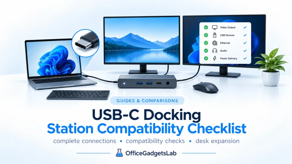 USB-C Docking Station Compatibility Checklist