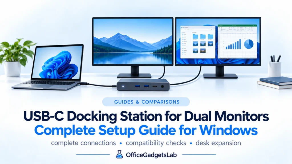 USB-C Docking Station for Dual Monitors: Complete Setup Guide for Windows & macOS